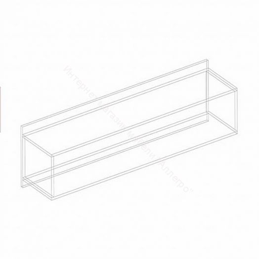 Полка настенная №1 "Тефия" 1300