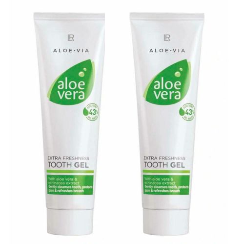 Aloe Vera Зубная паста-гель с алоэ вера  LR ALOE VIA, 2 штуки