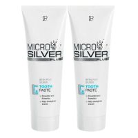 Зубная паста ЛР с серебром MICROSILVER PLUS, 2 штуки по 75 мл