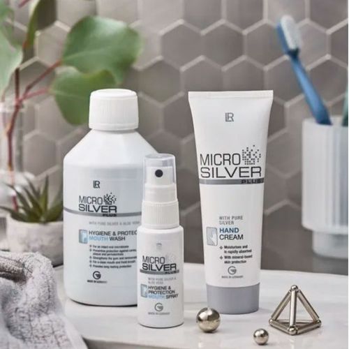 Зубная паста ЛР с серебром MICROSILVER PLUS