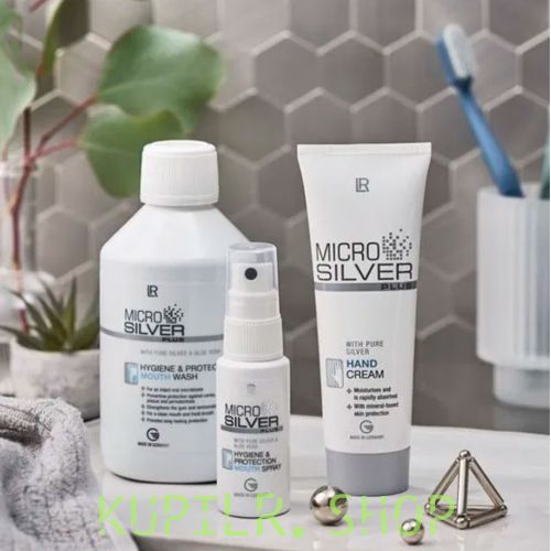 Зубная паста ЛР с серебром MICROSILVER PLUS, 2 штуки