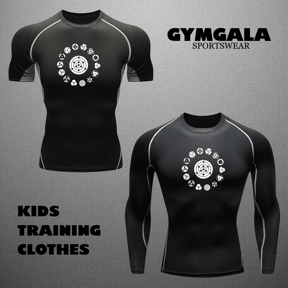 Детский рашгард GymGala Sharingan Naruto