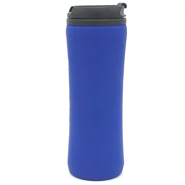 Термокружка Миора soft-touch синяя