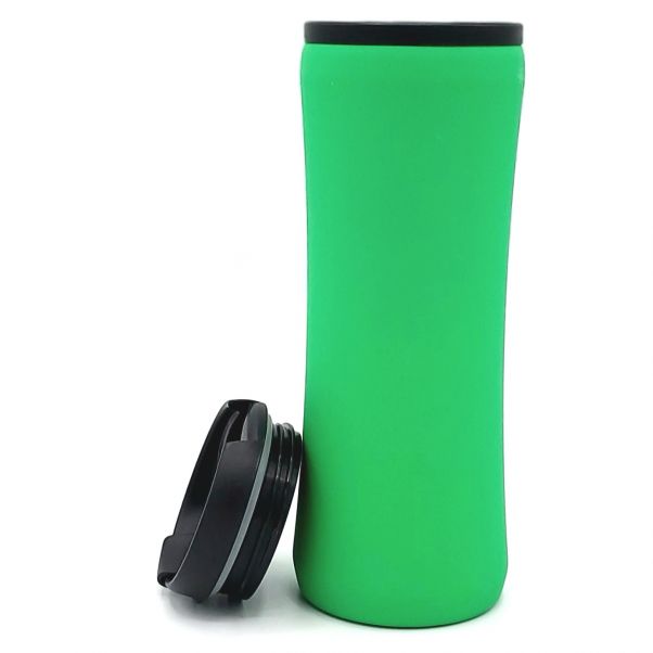 Термокружка Миора soft-touch зеленая