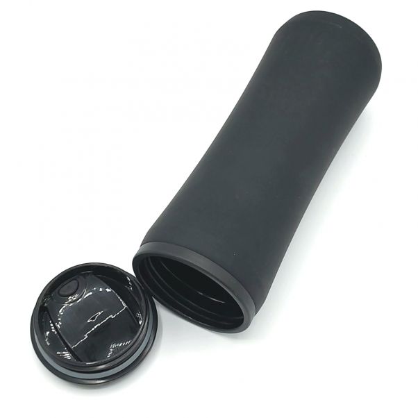 Термокружка Миора soft-touch черная