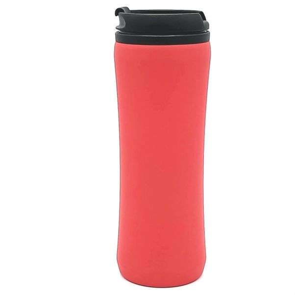 Термокружка Миора soft-touch красная