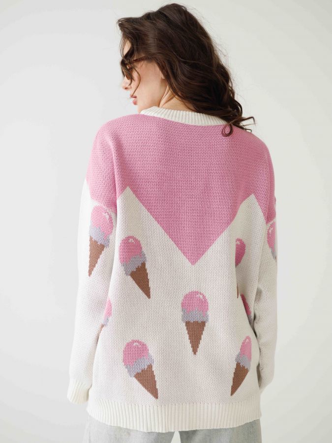 Свитер с морожеными