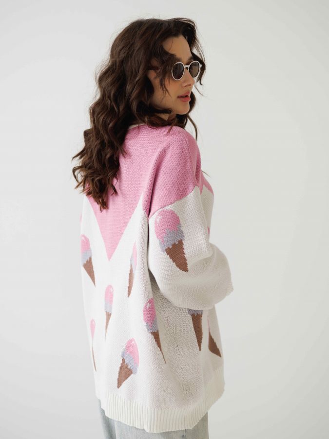 Свитер с морожеными