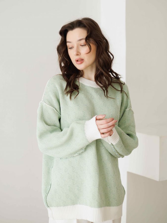 Свитер с лимонами