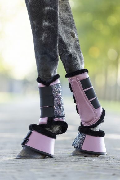 Ногавки меховые -Sparkle- HKM . Комплект 2 штуки