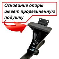 Багажник на крышу на Ладу Калину (Атлант, Россия), стальные дуги