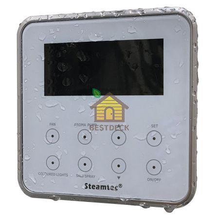 Пульт управления парогенератора Steamtec ULTIMATE TOLO AIO (влагостойки,белый)