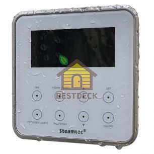 Пульт управления парогенератора Steamtec ULTIMATE TOLO AIO (влагостойки,белый)