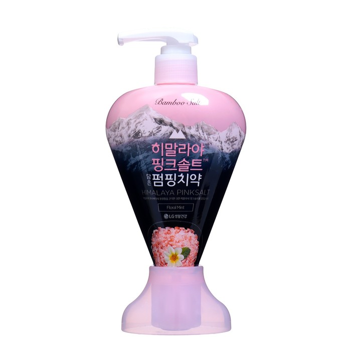 Зубная паста Perioe Pumping Himalaya Pink Salt Floral Mint, с гималайской солью, 285 г