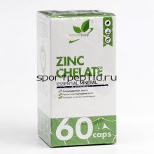 Natural Supp Zinc Chelate 60 caps