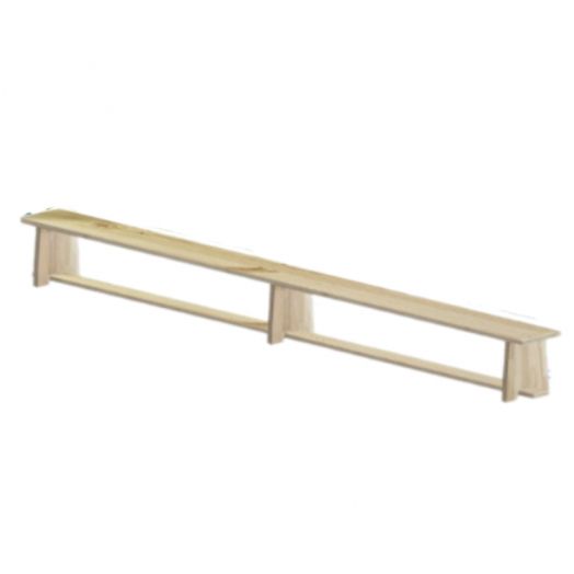 Скамейка гимнастическая   ЭКОНОМ (щит дерево) ножки дерево