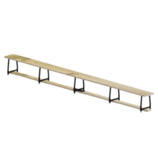 Скамейка гимнастическая   ЭКОНОМ (щит дерево) ножки с РО металлические