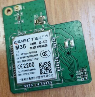 Плата модема  GSM  Quectel M35  для терминала NEW 8210