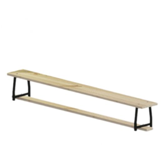 Скамейка гимнастическая   ЭКОНОМ (щит дерево) ножки металлические