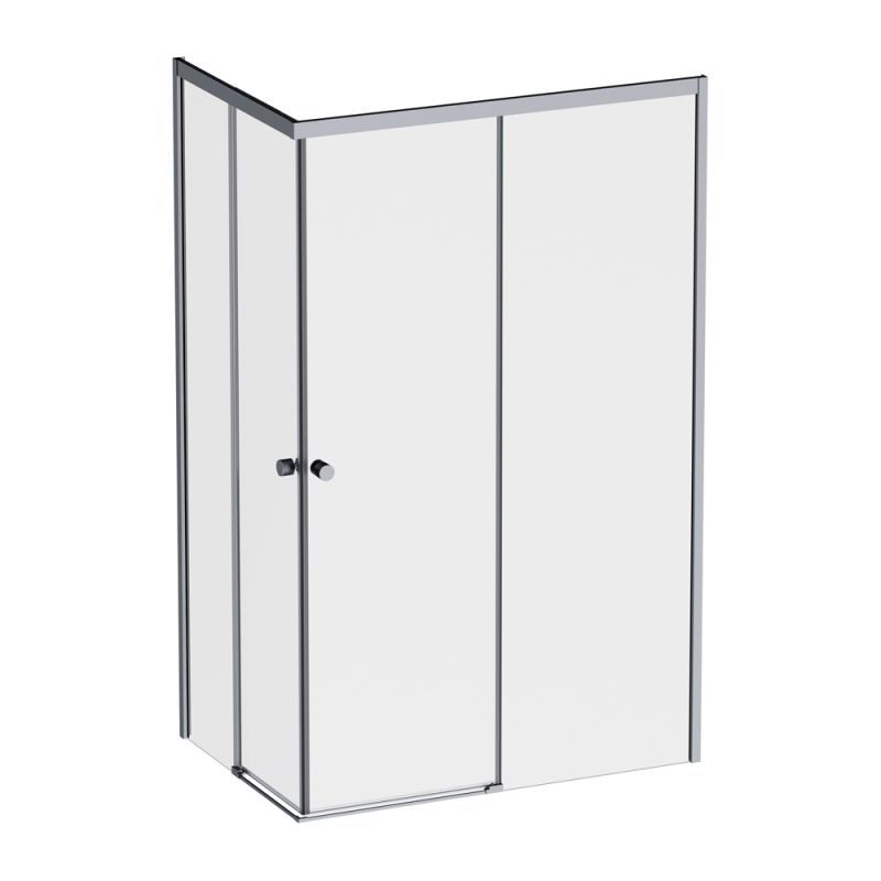 Душевое ограждение AM.PM X-Joy 120x90 см, без поддона, профиль черный матовый, форма прямоугольная W94G-403-120290-BТ1К