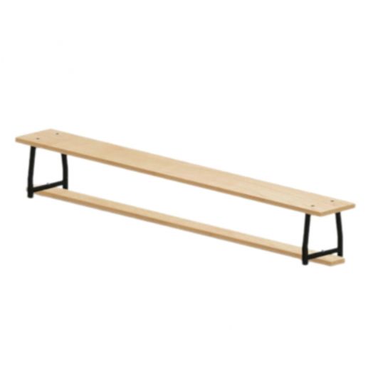 Скамейка гимнастическая   (фанерная) ножки металлические