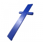 Доска мягкая навесная наклонная для пресса с валиками 1500мм (с зацепами)