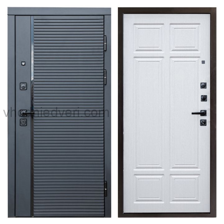 Входная дверь Termo-door Black Line - Премиум Лиственница