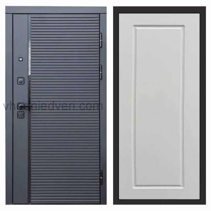 Входная дверь Termo-door Black Line - Гранд Слоновая кость