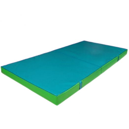 Мат гимнастический  винилискожа складной в 2 сложения (холлослеп/холлофайбер)