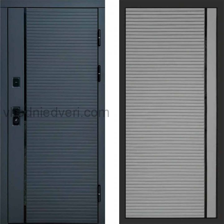 Входная дверь Termo-door Графит line - Porte Грей софт