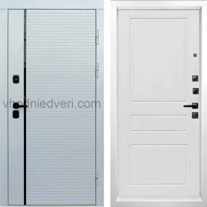 Входная дверь Termo-door WHITE LINE - Классик Белое дерево