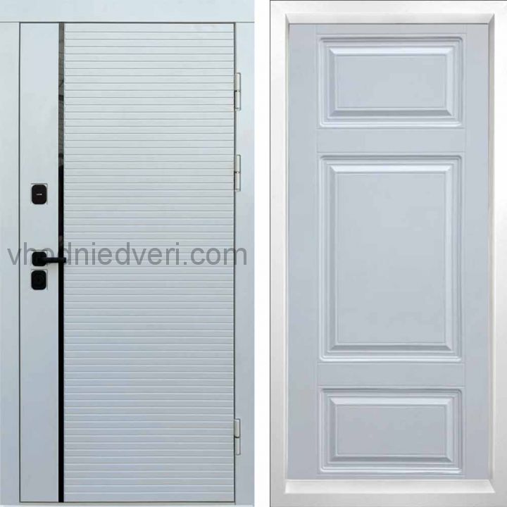 Входная дверь Termo-door WHITE LINE - Лион Белый софт