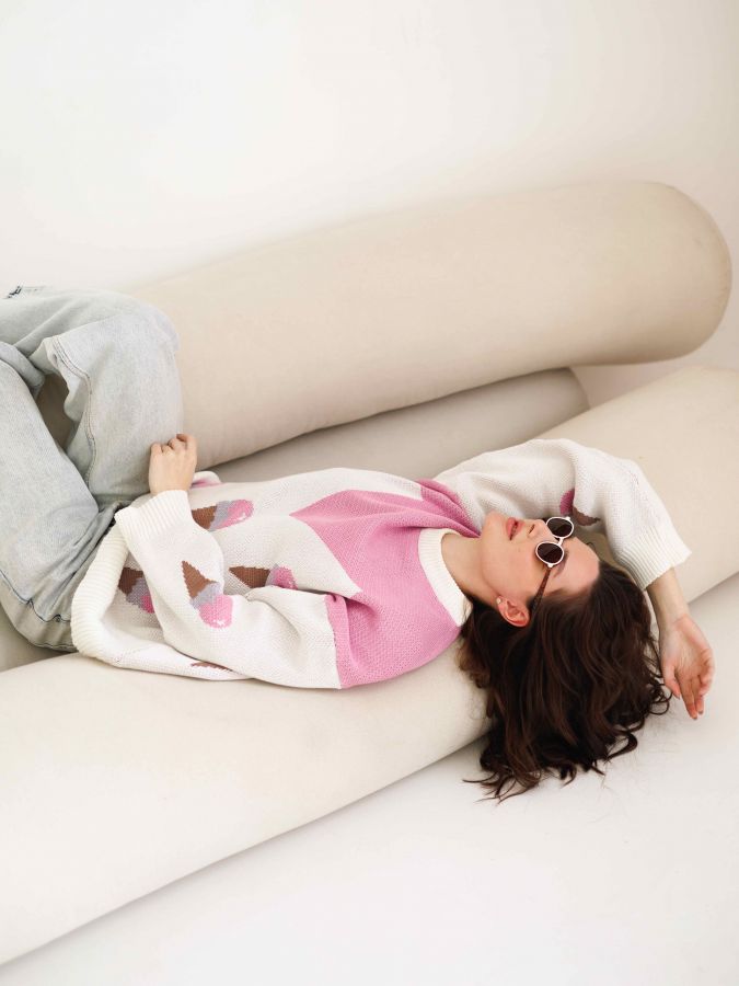 Свитер с морожеными