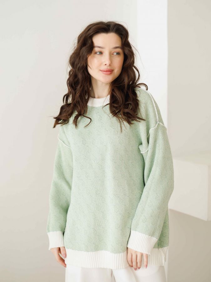 Свитер с лимонами