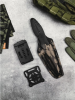 Нож тактический Talion Blackwash Black
