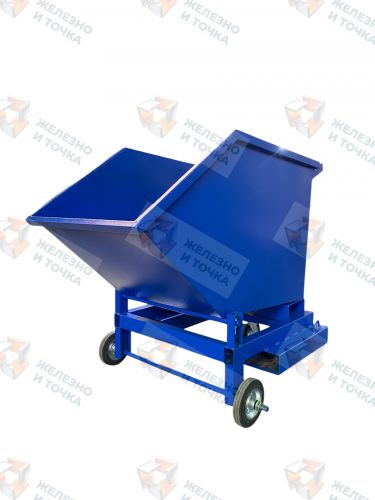 Контейнер металлический опрокидывающийся КО-01