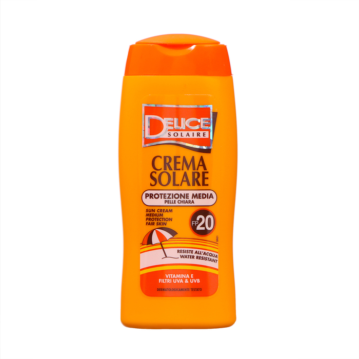 Солнцезащитный крем Delice Solaire SPF 20, 250 мл