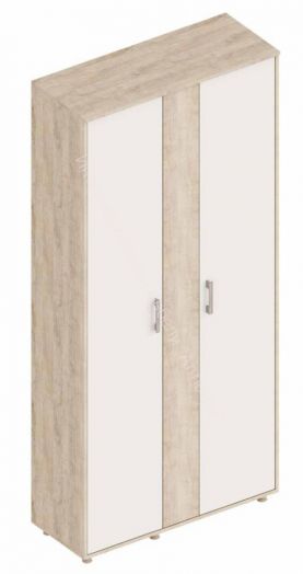 Шкаф 3-х створчатый "Граф" Перламутр/Дуб баррик