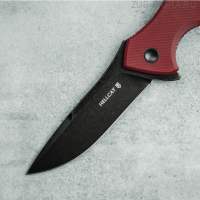 Нож складной Hellcat Mini Blackwash Burgundy