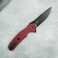 Нож складной Hellcat Mini Blackwash Burgundy