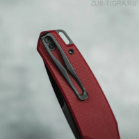 Нож складной Hellcat Mini Blackwash Burgundy