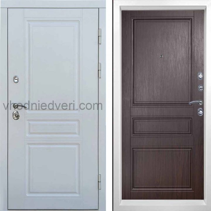 Входная дверь Termo-door Орегон WHITE - Классик Венге