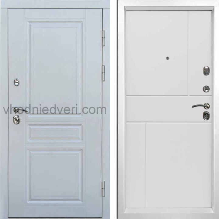 Входная дверь Termo-door Орегон WHITE - Горизонт Белый
