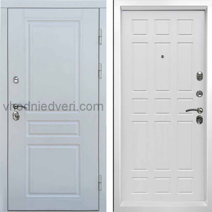 Входная дверь Termo-door Орегон WHITE - Спарта Лиственница