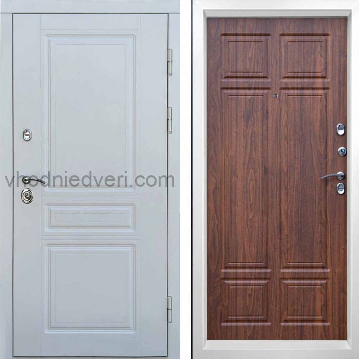 Входная дверь Termo-door Орегон WHITE - Премиум Орех