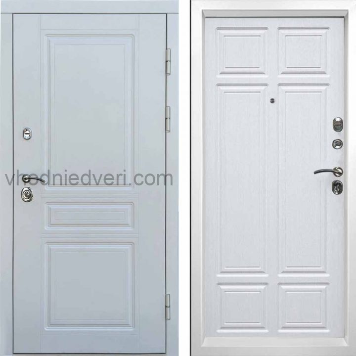 Входная дверь Termo-door Орегон WHITE - Премиум Лиственница