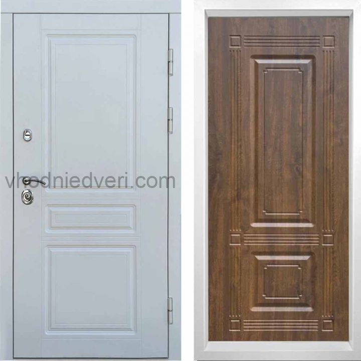 Входная дверь Termo-door Орегон WHITE - Мадрид Дуб