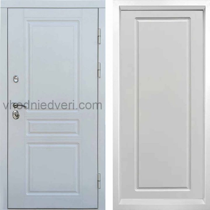 Входная дверь Termo-door Орегон WHITE - Гранд Белый софт