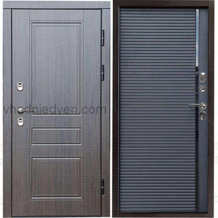 Входная дверь Termo-door Орегон Венге - Porte black