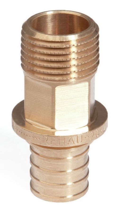 Rehau RX+ 20-R 1/2" переходник с НР наружной резьбой (14563141001)